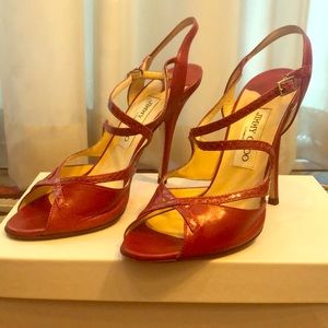 Sexy, gently used Jimmy Choo Toyah heels!